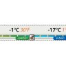 Спальный мешок одеяло большой Pinguin Blizzard Wide PFM 190 (синий)