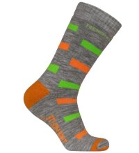 Цветные мужские теплые носки AVI-outdoor Junior 509-G (шерсть/термолайт)
