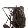 Рюкзак Retki Black Seatpack со встроенным стулом (R4661) - вид со спины