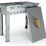 Высокий мангал на ножках Grillux Viking, сталь 3 мм, крышка, решетки