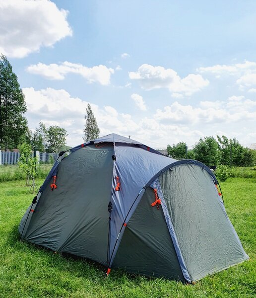 Кемпинговая 4-х местная палатка автомат с тамбуром Avi-Outdoor Suoma 4 (AV-5896) Кемпинговая 4-х местная палатка автомат с тамбуром Avi-Outdoor Suoma 4 (AV-5896)