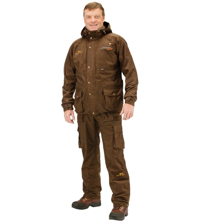 Непромокаемый охотничий костюм JahtiJakt Rosto Premium Brown