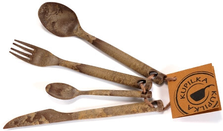 Набор столовых приборов из дерева KUPILKA CUTLERY (Финляндия)
