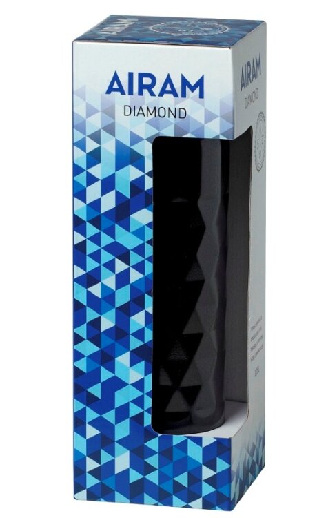 Термобутылка для воды из нержавеющей стали 0.35 л AIRAM DIAMOND (Финляндия)