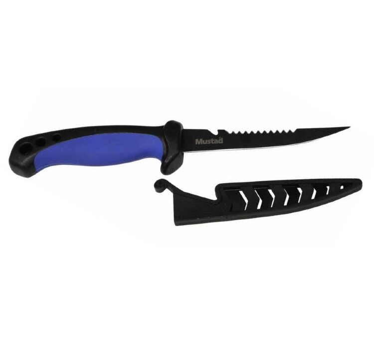 Филейный нож Mustad с тефлоновым покрытием