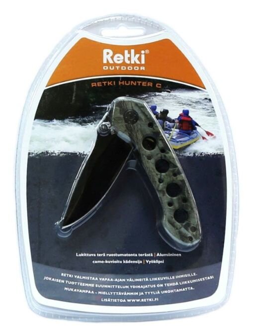 Нож охотника складной Retki Hunter C (Финляндия)