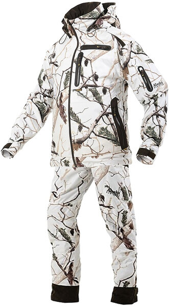 Костюм для зимней охоты финский Alaska Blind Max Snow Camo HD