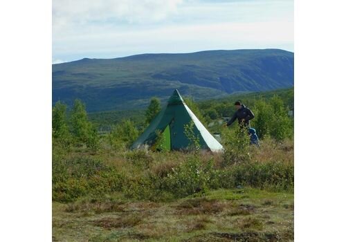 Прочная палатка-типи из легкого нейлона Tentipi Safir 5 Light