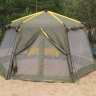 Москитный садовый шатер с сеткой и шторами Avi-Outdoor Moskito Sharer шерстигранный